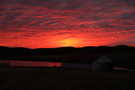 "Coffman Colorful Sunrise" HD Print