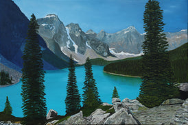 "Epic Lake Moraine" HD Print