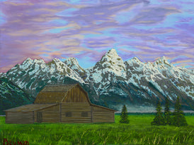 "Grand Teton Homestead" HD Print