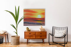 "Ocean Sunset" HD Print