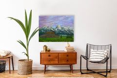 "Grand Teton Homestead" HD Print